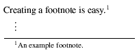 Footnote Symbols Latex 64