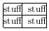 using specifiers to
   removed left and right cell padding for first column; remove right cell padding on the second column