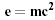 An equation formatted in Bold