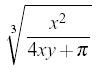 image of square
                    root in LaTeX